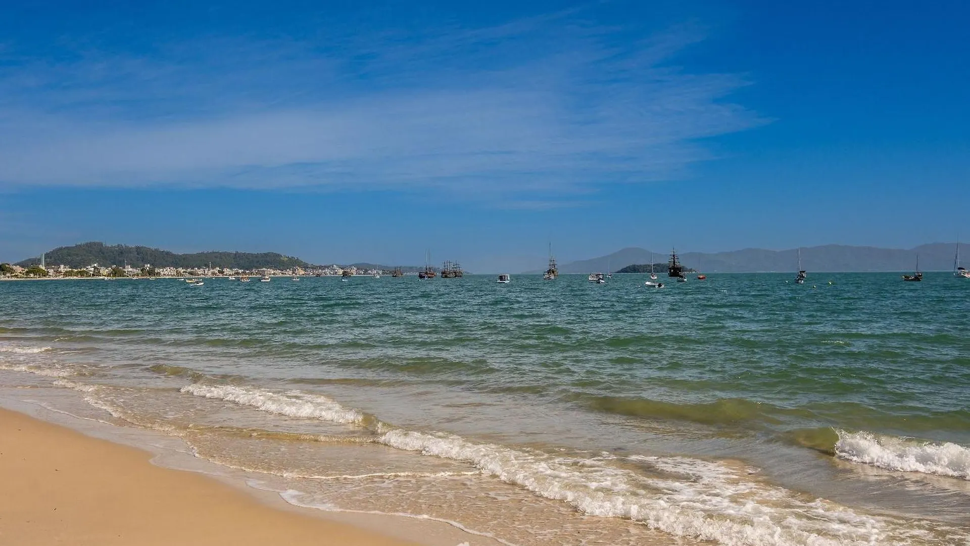 Apartment Encantador Apto Beira-Mar Floripa Rpb037 Florianopolis